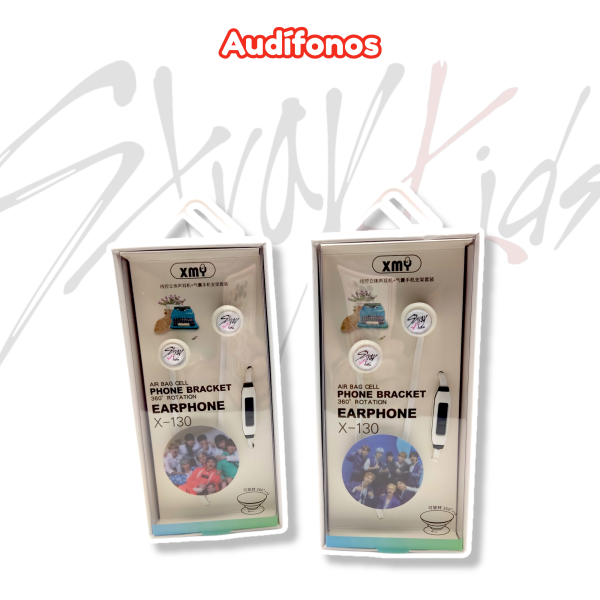 Audífonos StrayKids con Popsocket [LMB]