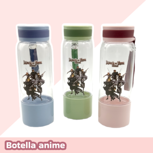 Set Botellas Plásticas Anime