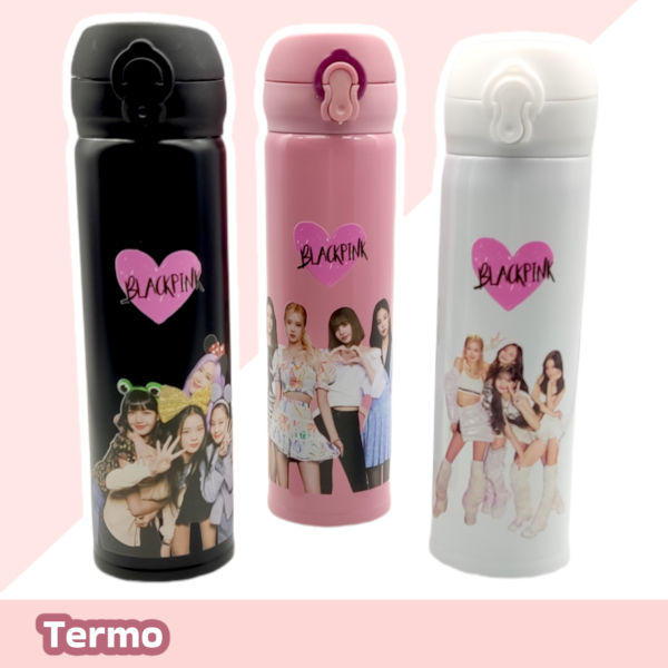 Set 4 Termo Kpop 500 ml