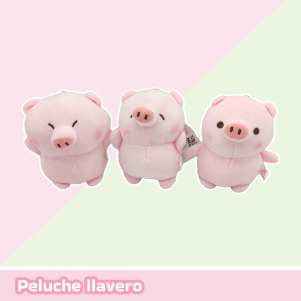 Peluche Pequeño Llavero Cerdito