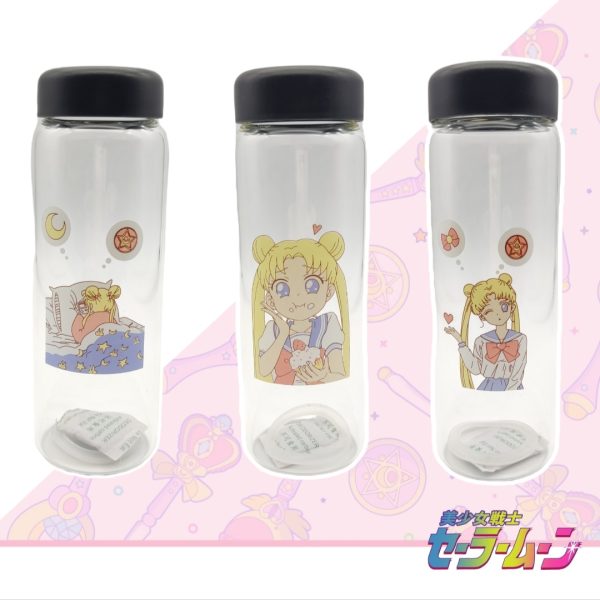 Set 3 Botellas Vidrio Sailor Moon [TAnime]