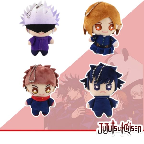 Set 4 llaveros Jujutsu Kaisen [TAnime]