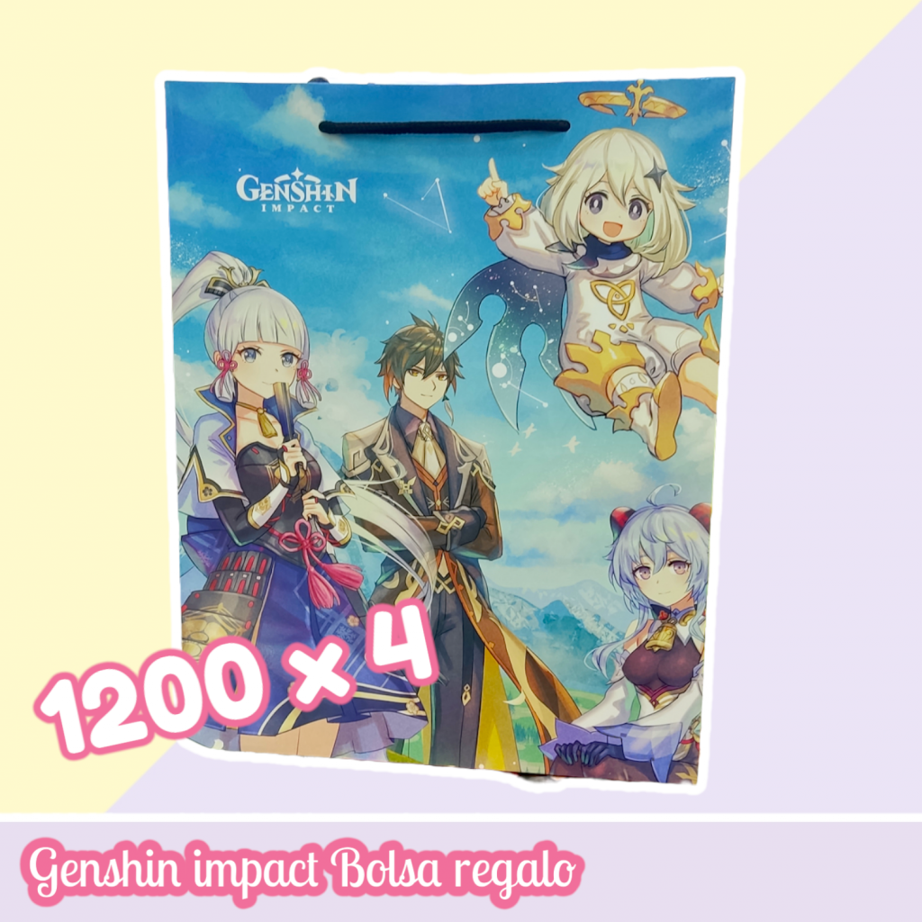 Bolsa de regalo Genshin Impact