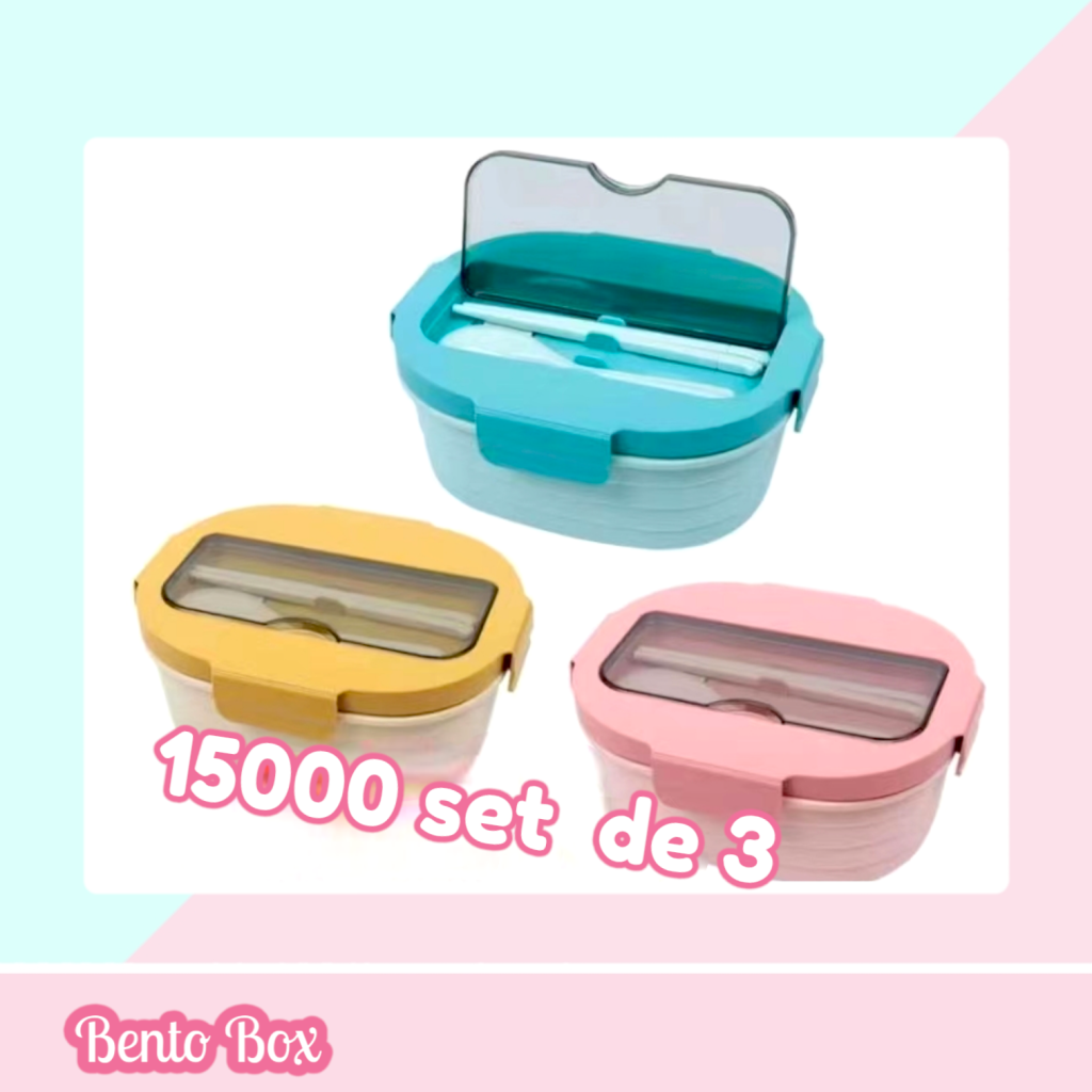 OFERTA Set Bento Box Colores
