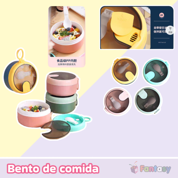 Bento Redondo Colores