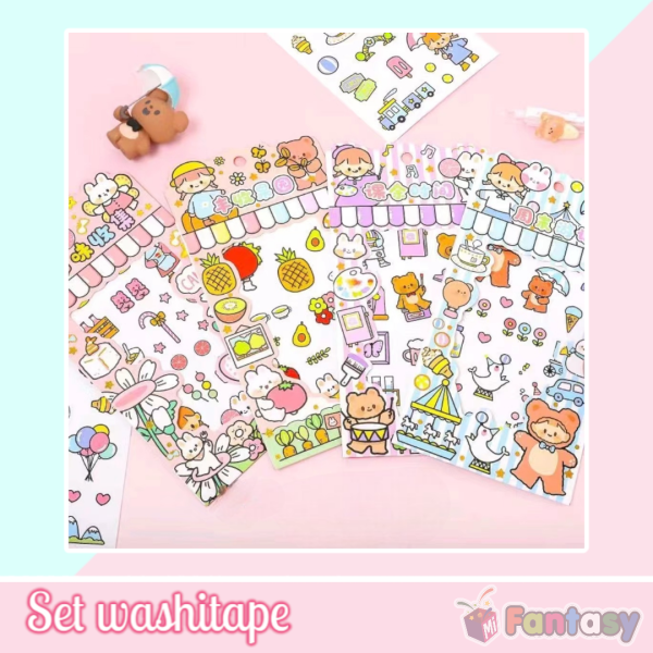 Set Stickers Sugar Fruit