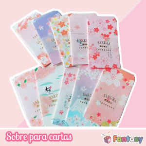 Sobres para cartas Sakura Flower