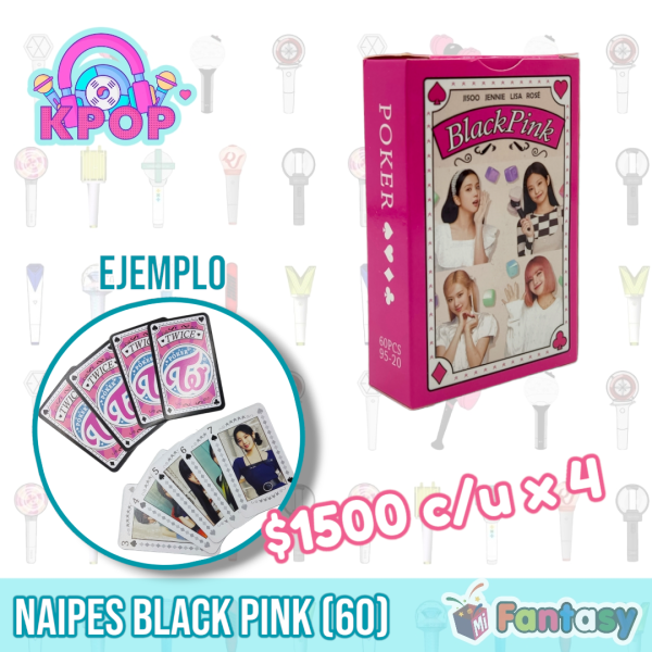 Naipes Blackpink