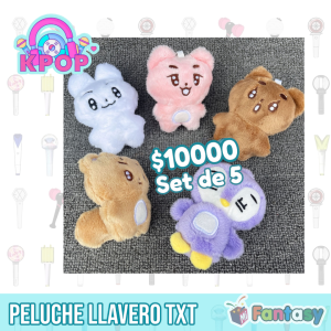 Set Peluches Llavero TXT