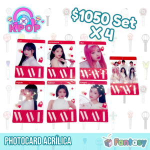 Set de Photocard Plasticas