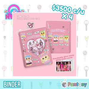 Binder Blackpink + Photocards de regalo