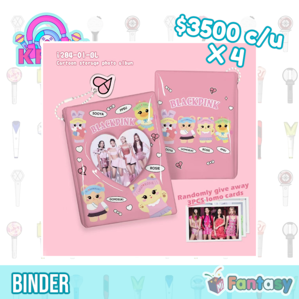 Binder Blackpink + Photocards de regalo