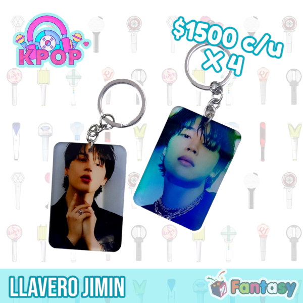 Llavero Acrilico BTS Integrantes