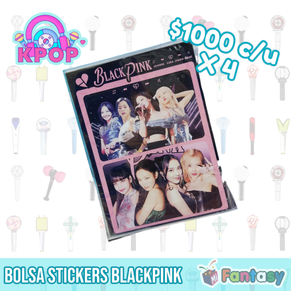 Set Stickers Blackpink y New Jeans