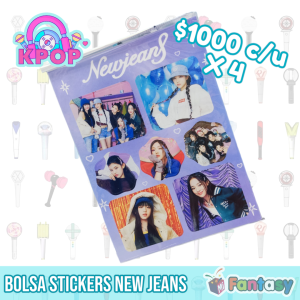 Set Stickers Blackpink y New Jeans