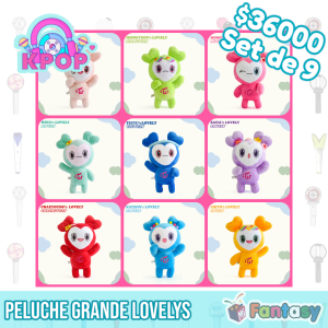 Set Peluche Twice Tamaño Grande Lovelys