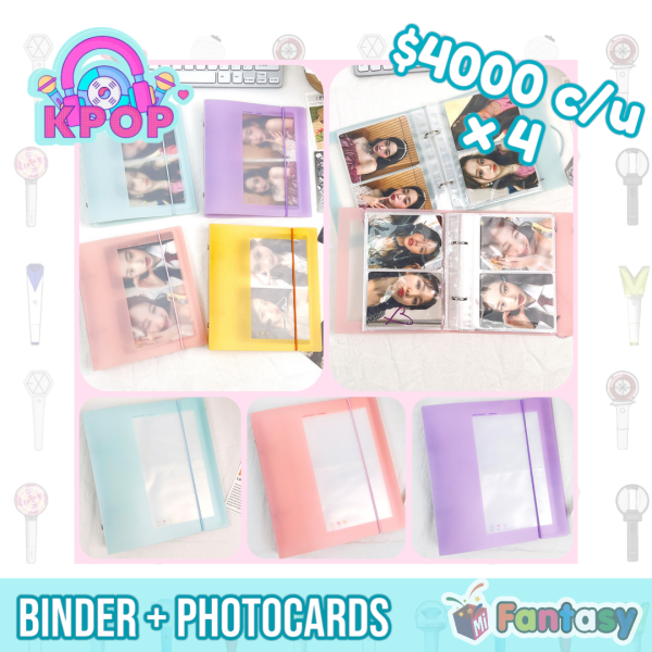 Binder Colores para Photocard