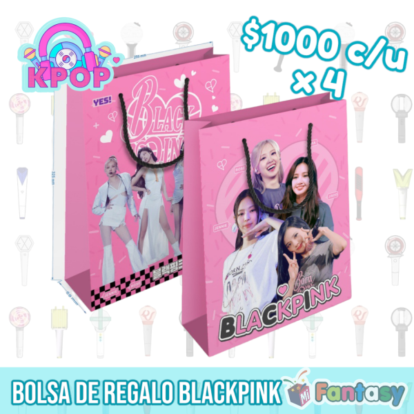 Bolsa de regalo Black Pink